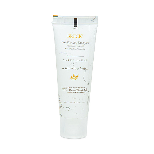 Dial Amenities Breck Conditioning Shampoo, Unscented, 0.75 oz, 288/Carton (1319071)