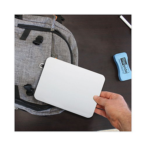 Flipside Dry Erase Board, 9 x 6, White Surface, 24/Pack (11454)