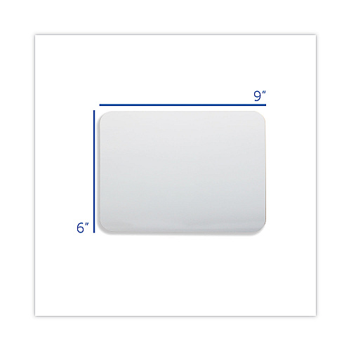 Flipside Dry Erase Board, 9 x 6, White Surface, 24/Pack (11454)