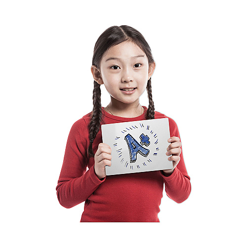 Flipside Two-Sided Dry Erase Board, 7 x 5, White Front/Back Surface, 24/Pack (45656)