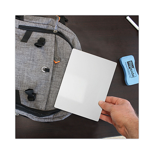 Flipside Dry Erase Board, 5 x 7, White Surface, 12/Pack (35656)