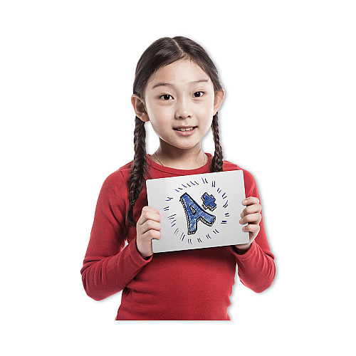Flipside Dry Erase Board, 5 x 7, White Surface, 12/Pack (35656)