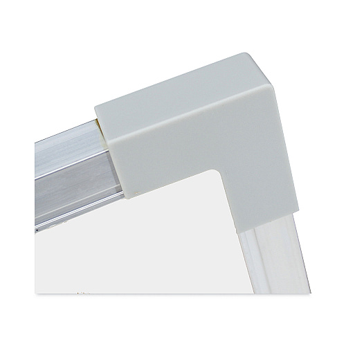 Flipside Framed Dry Erase Board, 48 x 36, White Surface, Silver Aluminum Frame (17641)