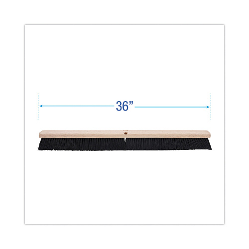 Boardwalk&reg; Floor Brush Head, 36" Head, Plastic Bristles (BWK20636)