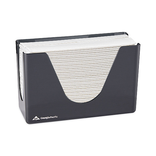 Georgia Pacific&reg; Countertop Folded Paper Towel Dispenser, Smoke (56640)