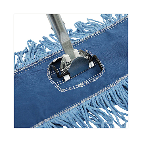 Boardwalk&reg; Clip-On Dust Mop Frame, 24w x 5d, Zinc Plated (BWK1424)