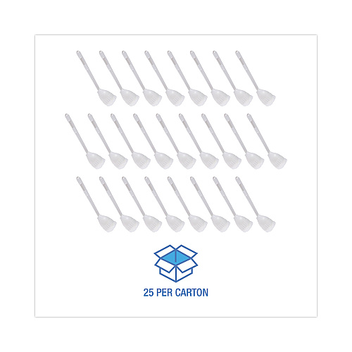 Boardwalk&reg; Cone Bowl Mop, 10" Handle, 2" dia. Head, Plastic, 25 Mops (BWK00170)