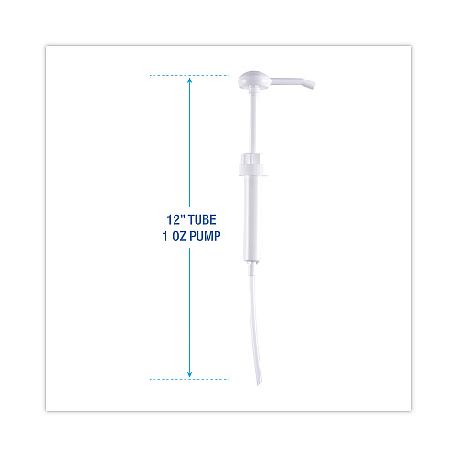 Boardwalk&reg; 1 oz., Dispensing Pump, 38mm Cap, For 1 Gallon Bottles (BWK00417EA)