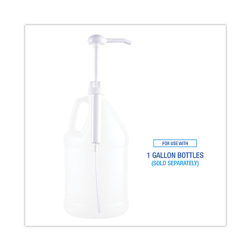 Boardwalk&reg; 1 oz., Dispensing Pump, 38mm Cap, For 1 Gallon Bottles (BWK00417EA)