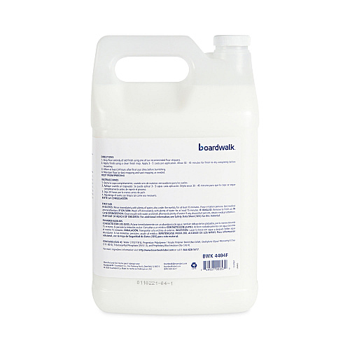 Boardwalk&reg; High Traffic Floor Polish, 1 Gallon Bottle (BWK4404FEA)