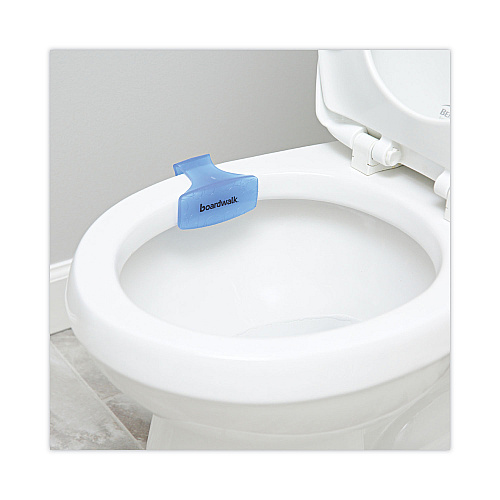 Boardwalk&reg; Eco-Fresh Bowl Clips, Cotton Blossom, Blue, 12 Clips (BWKCLIPCBL)