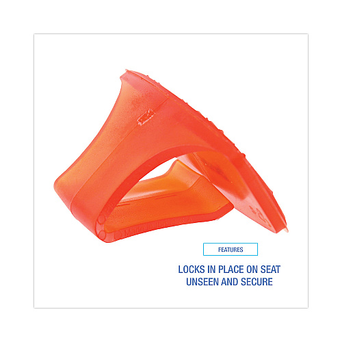 Boardwalk&reg; Eco Fresh Bowl Clip, Mango Scent, Orange, 12 Bowl Clips (BWKCLIPMAN)
