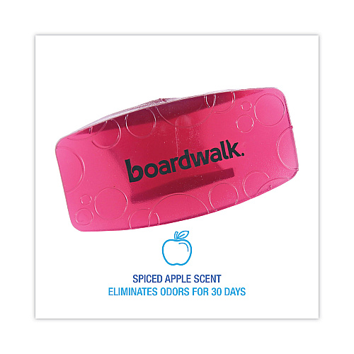 Boardwalk&reg; Eco Fresh Bowl Clips, Spiced Apple, Red, 12 Clips (BWKCLIPSAP)