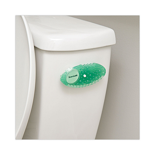Boardwalk&reg; Curve Air Freshener, Cucumber Melon, Green, 10/Box (BWKCURVECME)