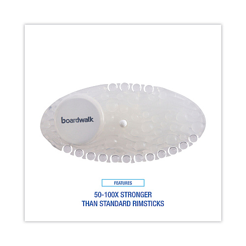 Boardwalk&reg; Curve Air Freshener, Mango, Clear, 10/BX, 6 BX/CT (BWKCURVEMANCT)