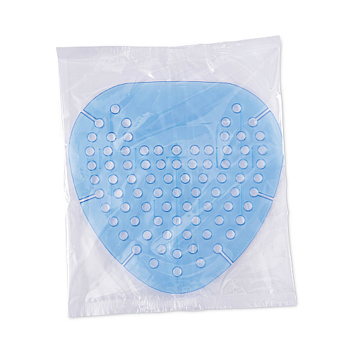 Boardwalk&reg; Gem Urinal Screen, Cotton Blossom, Blue, 12 Screens (BWKGEMCBL)