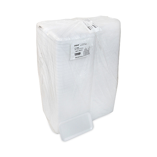 Pactiv Supermarket Tray, #10S, 10.75 x 5.7 x 0.65, White, Foam, 500/Carton (0TF110S00000)