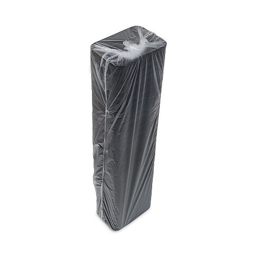 Pactiv Supermarket Tray, #2, 8.2 x 5.7 x 0.91, Black, Foam, 500/Carton (0TFB00200000)