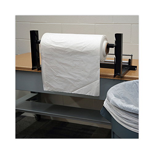 Boardwalk Industrial Drum Liners Rolls, 60 gal, 2.7 mil, 38" x 63", Clear, 50/Carton (BWKD38634CL)
