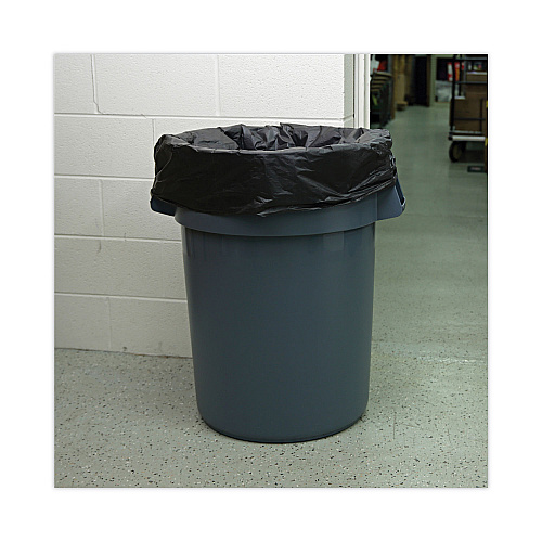 Boardwalk&reg; Linear Low Density Industrial Can Liners, 56 gal, 100/CT (BWKG4347HBL)