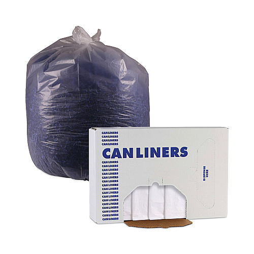 Boardwalk&reg; 33 Gal Natural Can Liners, 16 microns, 33 x 40, 200 Liners (BWKH3340S)