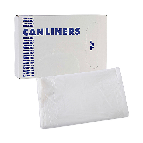 Boardwalk&reg; 33 Gal Natural Can Liners, 16 microns, 33 x 40, 200 Liners (BWKH3340S)