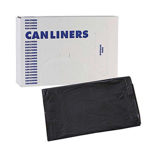 Boardwalk&reg; 30 Gal Black Can Liners, 0.65 mil, 30 x 36, 200 Liners (BWKL3036H)