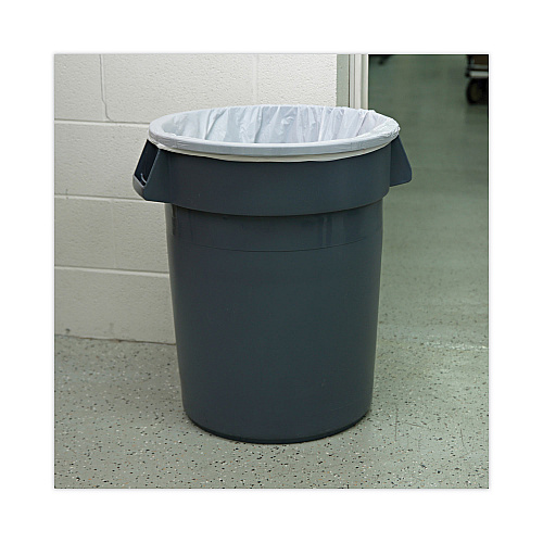 Boardwalk&reg; High Density Can Liner Rolls, 33 gal, 10 Rolls of 25 Bags (BWKRH3340S)