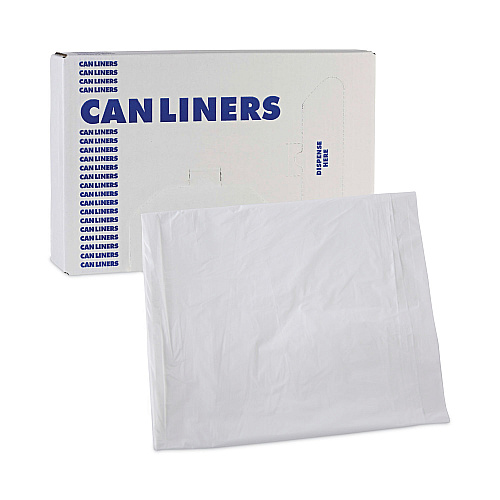 Boardwalk&reg; Low Density Industrial Can Liners, 10 gal, 500/Carton (BWKW2423X)