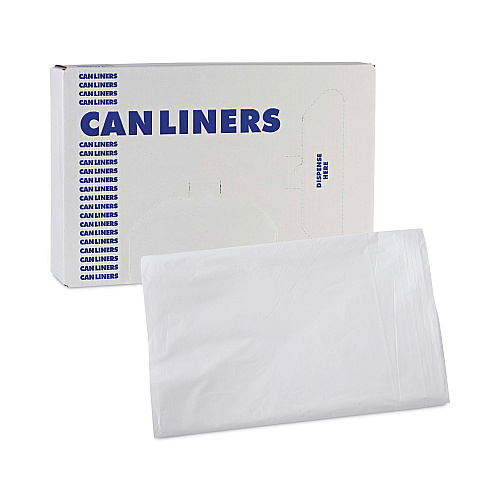 Boardwalk&reg; Low Density Industrial Can Liners, 16 gal, 500/Carton (BWKW2432X)