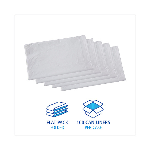 Boardwalk&reg; Low Density Industrial Can Liners, 33 gal, 100/Carton (BWKW3339X)