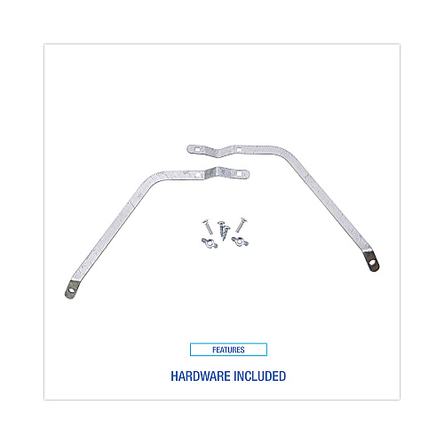 Boardwalk&reg; Metal Handle Braces, Large, Fits 24"-48" Floor Sweeps (BWK119)