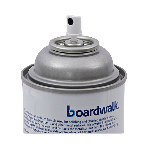 Boardwalk&reg; Stainless Steel Cleaner & Polish, 12 Cans (BWK347ACT)