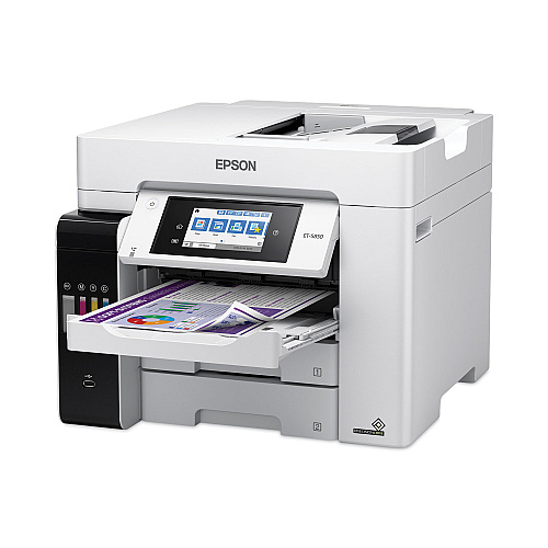 Epson EcoTank  Pro ET-5850 All-in-One Supertank Printer, Copy/Fax/Print/Scan (C11CJ29201C)