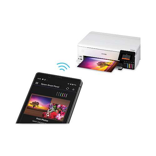 Epson EcoTank Photo ET-8550 Special Edition All-in-One Supertank Printer, Copy/Print/Scan (C11CJ21201C)