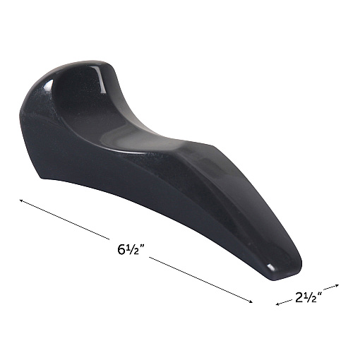 Softalk II Telephone Shoulder Rest, 2 x 6.75 x 2.5, Charcoal (802M)