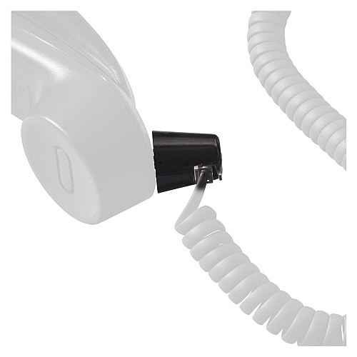 Softalk Twisstop Rotating Phone Cord Detangler, Black (1501)