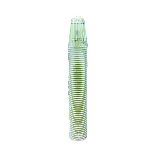 Pactiv EarthChoice Compostable Paper Cup, 16 oz, Green, 1,000/Carton (DPHC16EC)