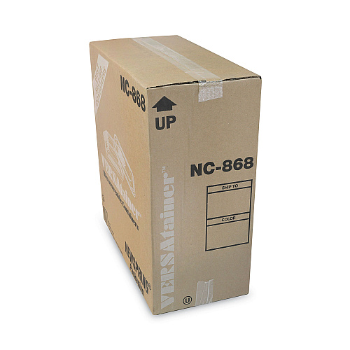 Pactiv Newspring VERSAtainer Microwavable Containers, 8.8 x 6 x 2, White/Clear, Base/Lid Combo, 150/Carton (NC868)