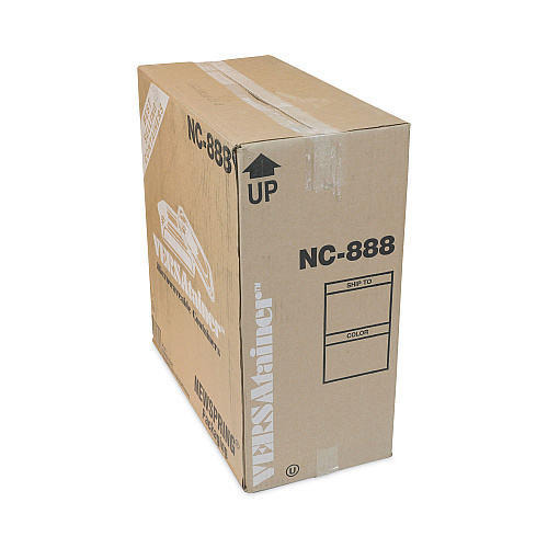 Pactiv Newspring VERSAtainer Microwavable Containers, 8.8 x 6 x 2.5, White/Clear, Base/Lid Combo, 150/Carton (NC888)