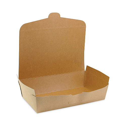Pactiv EarthChoice OneBox Paper Box, 77 oz, 9 x 4.85 x 2.7, Kraft, 162/Carton (NOB04SKEC)