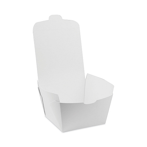 Pactiv EarthChoice OneBox Paper Box, 46 oz, 4.5 x 4.5 x 3.25, White, 200/Carton (NOB08W)