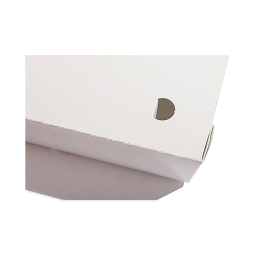 Pactiv EarthChoice OneBox Paper Box, 46 oz, 4.5 x 4.5 x 3.25, White, 200/Carton (NOB08W)