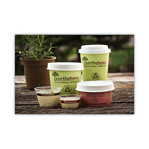 Pactiv EarthChoice Compostable Soup Cup Large, 16 oz, 3.63" Diameter x 3.88"h, Green, Paper, 500/Carton (PHSC16ECDI)