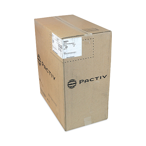 Pactiv EarthChoice Square Recycled Bowl, 16 oz, 5 x 5 x 1.75, Clear, Plastic, 504/Carton (SAC0516)
