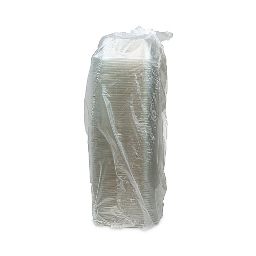 Pactiv EarthChoice Square Recycled Bowl, 32 oz, 7 x 7 x 2, Clear, Plastic, 300/Carton (SAC0732)