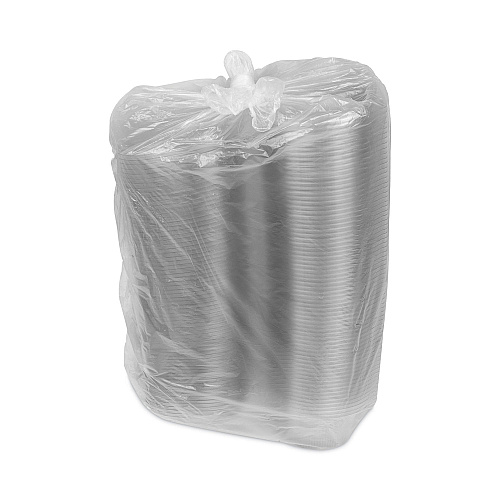 Pactiv EarthChoice Recycled PET Hinged Container, 32 oz, 7.31 x 5.88 x 3.25, Clear, Plastic, 280/Carton (YCA910320000)