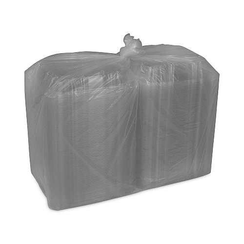 Pactiv SENSATION SmartLock Hinged Lid Container, 9.21 x 8.87 x 3.07, Clear, Plastic, 200/Carton (YCI821100000)