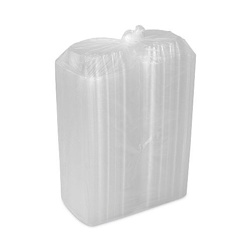 Pactiv SENSATION SmartLock Hinged Lid Container, 5.74 x 5.95 x 3.1, Clear, Plastic, 500/Carton (YCI821600000)