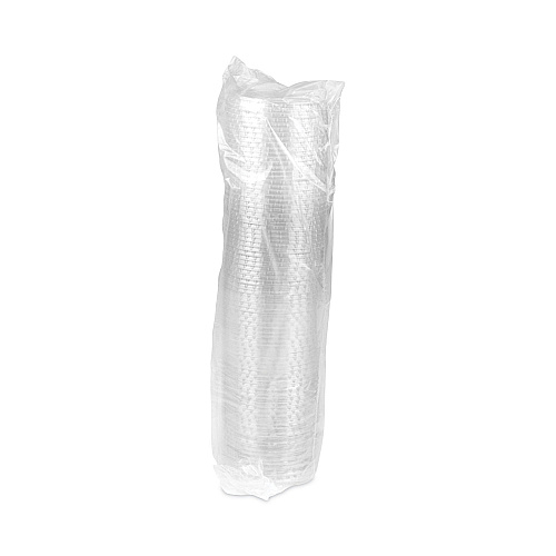 Pactiv EarthChoice Compostable Cold Cup Lid with Straw Slot for A Cups, Fits 7, 9, 20 oz A Cups, 1,020/Carton (YLPLA20C)